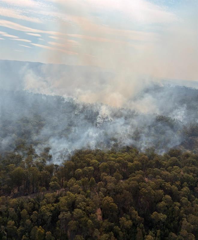Aerial View of Clifton Creek from Fire Bird 304